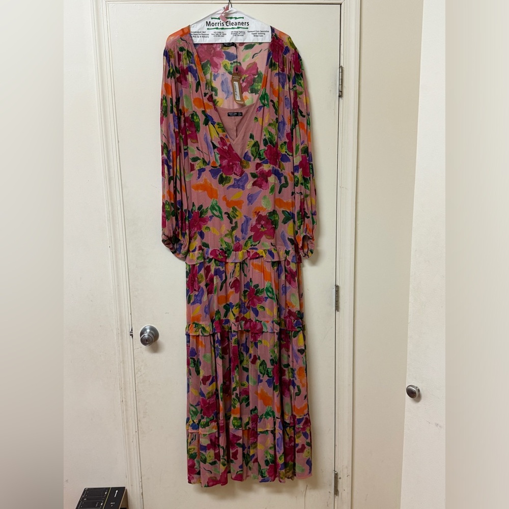 Flower print dress
